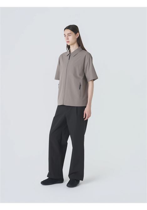 edge lt softshell technical ss shirt man walnut HIKING PATROL | SS26102WALNUT